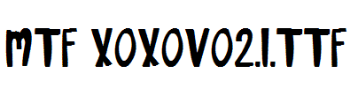 MTF-XOXOvo2.1.ttf