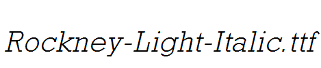 Rockney-Light-Italic.ttf