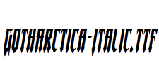 Gotharctica-Italic.ttf