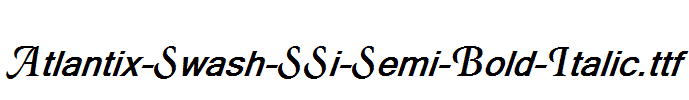 Atlantix-Swash-SSi-Semi-Bold-Italic.ttf