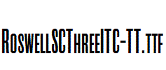 RoswellSCThreeITC-TT.ttf