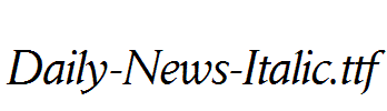 Daily-News-Italic.ttf