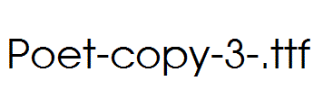 Poet-copy-3-.ttf