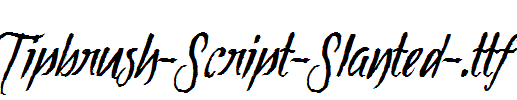 Tipbrush-Script-Slanted-.ttf