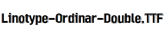 Linotype-Ordinar-Double.ttf