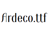 Ardeco.ttf