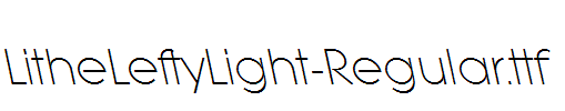 LitheLeftyLight-Regular.ttf