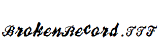 BrokenRecord.ttf