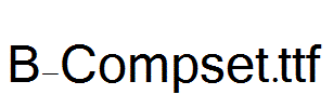 B-Compset.ttf