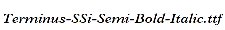 Terminus-SSi-Semi-Bold-Italic.ttf