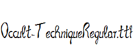 Occult-TechniqueRegular.ttf