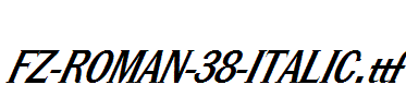 FZ-ROMAN-38-ITALIC.ttf