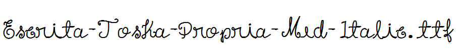 Escrita-Toska-Propria-Med-Italic.ttf