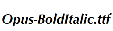 Opus-BoldItalic.ttf