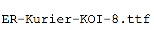 ER-Kurier-KOI-8.ttf