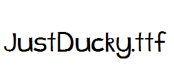 JustDucky.ttf