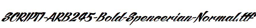 SCRIPT1-ARB245-Bold-Spencerian-Normal.ttf