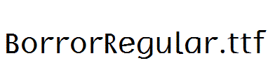 BorrorRegular.ttf