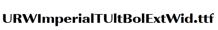 URWImperialTUltBolExtWid.ttf