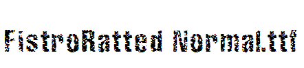 FistroRatted-Normal.ttf