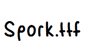 Spork.ttf