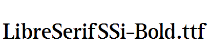 LibreSerifSSi-Bold.ttf