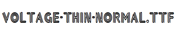 Voltage-Thin-Normal.ttf