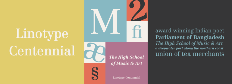 Linotype Centennial®