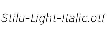 Stilu-Light-Italic.otf