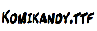 Komikandy.ttf