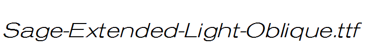 Sage-Extended-Light-Oblique.ttf