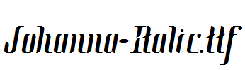 Johanna-Italic.ttf