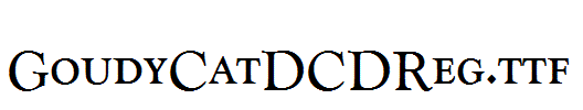 GoudyCatDCDReg.ttf