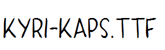 KYRI-KAPS.ttf