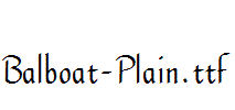 Balboat-Plain.ttf