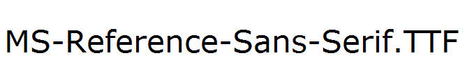 MS-Reference-Sans-Serif.ttf