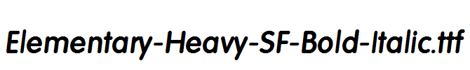 Elementary-Heavy-SF-Bold-Italic.ttf