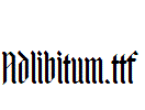 Adlibitum.ttf