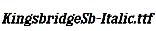 KingsbridgeSb-Italic.ttf