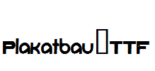 Plakatbau.ttf