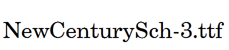 NewCenturySch-3.ttf