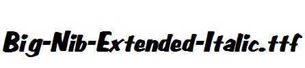 Big-Nib-Extended-Italic.ttf