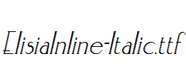 ElisiaInline-Italic.ttf