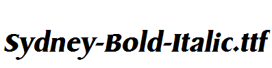 Sydney-Bold-Italic.ttf