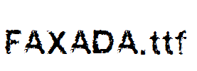 FAXADA.ttf