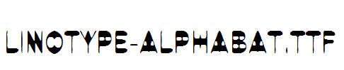 Linotype-Alphabat.ttf