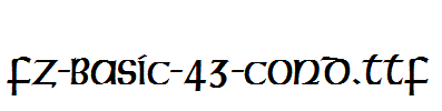 FZ-BASIC-43-COND.ttf