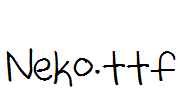 Neko.ttf