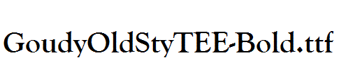 GoudyOldStyTEE-Bold.ttf