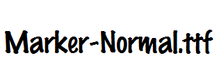 Marker-Normal.ttf